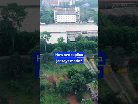 Nearly 80 people help make a single official #WorldCup replica #jersey. #football #soexpensive