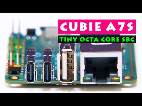 Cubie A7S: Tiny Octa Core Arm SBC