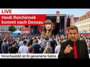Björn Banane – 🔴 LIVE ‼️ HEIDI REICHINNEK KOMMT NACH DESSAU ‼️