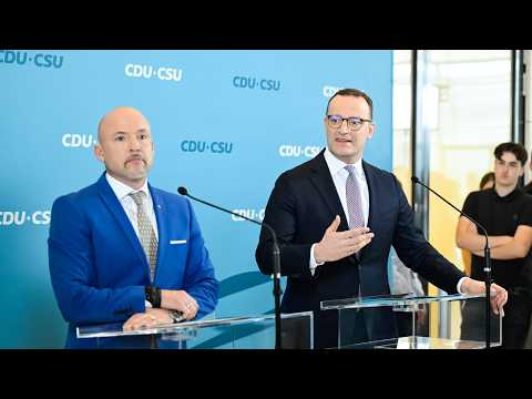 23. Juni 2026 | Live-Statement mit Jens Spahn & Alexander Hoffmann