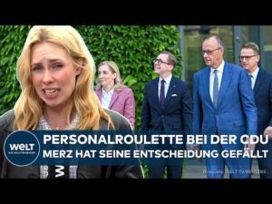 WELT Nachrichtensender – BERLIN: Personalroulette nach Spahn-Rücktritt beendet – Bundeskanzler Merz hat seine Wahl getroffen