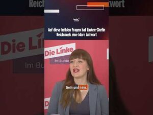 ZDF heute-show – Auf diese heiklen Fragen hat Linken-Chefin Reichinnek eine klare Antwort | heute-show #shorts