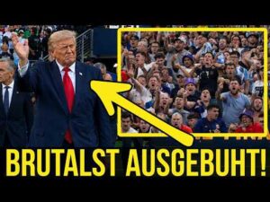 Trump brutal ausgebuht: WM Finale wird für USA zum Desaster!