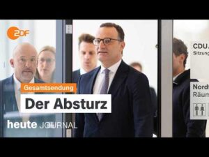 heute journal vom 18.07.2026 Jens Spahns Rücktritt, Proteste in Kiew, WM-Finale