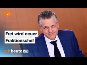 ZDFheute Nachrichten – Wieso Thorsten Frei auf Jens Spahn als Unions-Fraktionsvorsitzender folgt | ZDFheute live