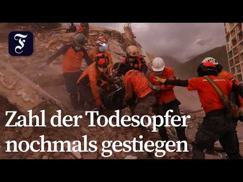 Zahl der Toten nach Erdbeben in Venezuela steigt auf über 5000