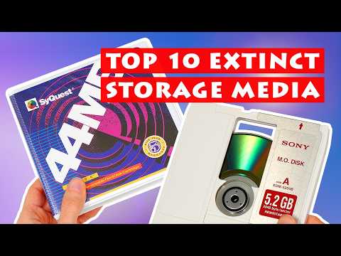 Top 10 Extinct Storage Media: How many do you know?