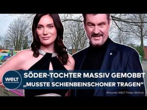 WELT Nachrichtensender – BAYERN: Söder-Tochter Gloria-Sophie Burkandt spricht über extremes Mobbing in ihrer Kindheit