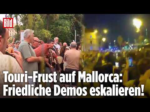 Mallorca-Aufstand: Tausende protestieren gegen Massentourismus