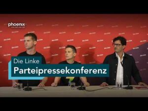 phoenix – Die Linke: Parteipressekonferenz mit u.a. Luigi Pantisano | 27.07.26