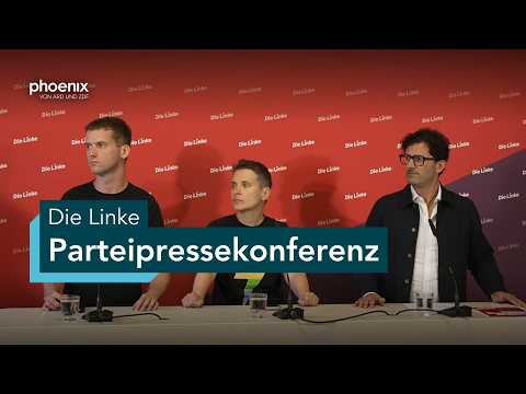 Die Linke: Parteipressekonferenz mit u.a. Luigi Pantisano | 27.07.26