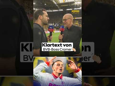 Klartext von BVB-Boss Cramer zum geplatzten Transfer von Said El Mala 👀🔥
