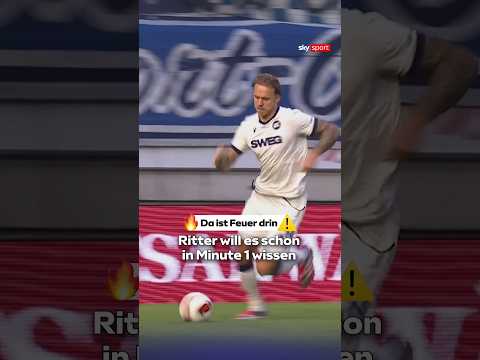 Ritter will es nach 23 Sekunden schon wissen! 😅🔥